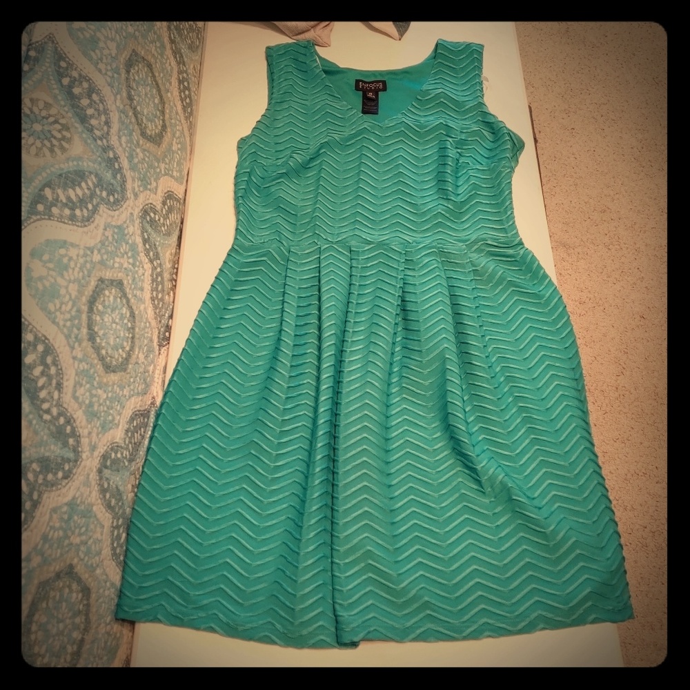 GUC Fit and Flare Dress